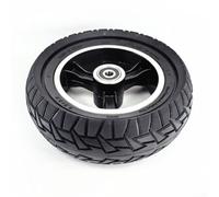 Ruota per scooter da 21,6 cm con battistrada in gomma solida e mozzo in lega di alluminio per prestazioni in tutte le condizioni atmosferiche