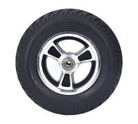 Ruota per sedie a rotelle PU Ruota in lega in acciaio anti -skid Sostituzione dei pneumatici Walker per carrello 7 pollici resistente a prova di esplosione solida Non è