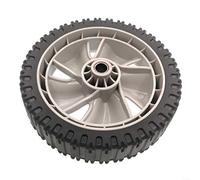 Ruota per tosaerba da 20,3 cm, confezione da 2 ruote da 20,3 cm per tosaerba 734-04563 11A-A1Bw799, robusta parte di ricambio migliorata manovrabilità per terreni irregolari per la cura del prato per