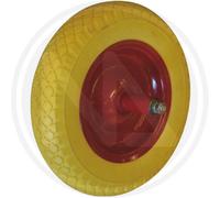 RUOTA PIENA GIALLA PER CARRIOLA MAURER ASSE 200, - 94698