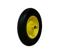 Utilia ruota piena x carriola mis.3.50x8 perno cm.17/asse cm.11,5 - Utilia