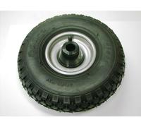 Ruota pneumatica 260 x 85 con cerchio in acciaio per ruote di supporto pneuma...