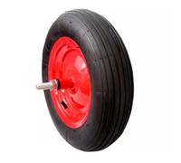 RUOTA PNEUMATICA COMPLETA 3.50-8 RICAMBIO PER CARRIOLA MODELLO VESPA