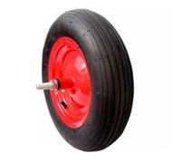 RUOTA PNEUMATICA COMPLETA 3.50-8 RICAMBIO PER CARRIOLA MODELLO VESPA