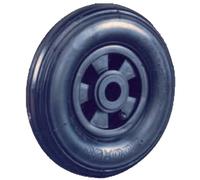 Ruota pneumatica disco in plastica mm.200x50 ricambio carrelli manuali carichi m