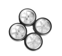 Ruota Pneumatica Per Auto RC LDRC AE86 NeraArgento