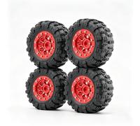 Ruota Pneumatici Esagonale 7Mm Per HobbyPlus Per UDIRC UCX24 1/24 | RC Potenziamenti Accessori: pneumatici in gomma 65mm mozzi esagono 7mm per trazione crawler off-road Rc Pneumatici Set