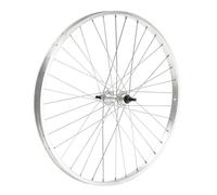 Ruota Posteriore 26"x1,3/8 R Mozzo in alluminio a Filetto su Cuscinetti con dado