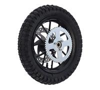 Ruota Posteriore Aramox, 12,5 X 2,75 Pollici di Gomma Anti-scivolo in Metallo per Ruota Posteriore di Ricambio per Coolster 2 Tempi Mini Dirt Bike QG-50