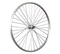 ruota posteriore bici 28 cerchio doppia parete YAK19 argento