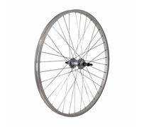RUOTA POSTERIORE BICI EASY 24X1,75 ALLUMINIO 36 RAGGI FILETTO PERNO 3/8 URBAN