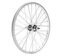 Ruota posteriore con ingranaggio in alluminio Gurpil Argento