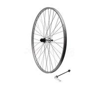 Ruota posteriore cyber 10 in alluminio con cassetta Gurpil 8 v Argento