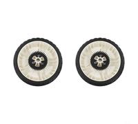 Ruota posteriore da 20,3 cm per tosaerba a spinta Toro da 55,9 cm, compatibile con i codici articolo 115-4695 e 138-3216 e progettata per attività affidabili di cura del prato (2 pezzi)