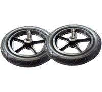 Ruota Posteriore Di Ricambio For Sedia A Rotelle Da 12 Pollici, Pneumatico In Gomma Piena Da 12 1/2 X 2 1/4, Non Gonfiabile(Black)