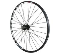 Ruota posteriore doppia parete con mozzo a occhiello cassetta 6 fori cerchio 32 raggi Velox Karma Disc Type Shimano 11-10-9V. 32 21C Noir