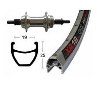 Exal Winora Xp 19 Ej.mac. 135 Road Rear Wheel Argento 8 x 135 mm / Shimano/Sram HG Silver