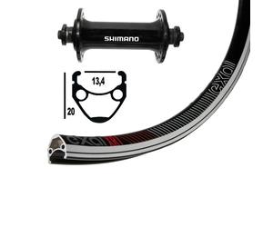 Ruota posteriore Exal Winora Xr-1 32 Tr.Sh.Tiagra Blo.Ra. 700C 100 mm Noir