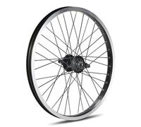Gurpil Zac 30 9s Bmx 20´´ Rear Wheel Nero 14 x 110 mm Black