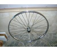 RUOTA POSTERIORE IN ACCIAIO BERETTA MIS. 28 X 1- 3/8-5/8 PER BICI R + R. LIBERA