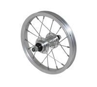 Ruota posteriore in alluminio con mozzo full axle a ruota libera P2R City Argenté