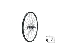 Ruota posteriore Kellys Draft 27,5" Noir