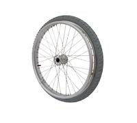 Ruota posteriore OFF ROAD per carrozzina - CUSCINETTO DIAMETRO 12 mm - Cod.06033318 / Omega