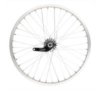 Ruota posteriore Velox Mach1. Moy. Velosteel Coaster Retro. Argenté