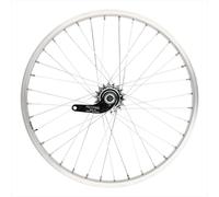 Ruota posteriore Velox Mach1. Moy. Velosteel Coaster Retro. Argento