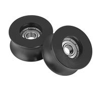 Ruota Puleggia Puleggia, 4 Pezzi 0840UU Ruota Guida Tipo U Ruota Puleggia Rullo Guida Ruota 8X40X20,7mm U Cuscinetti Radiali A Rulli