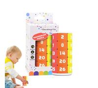 Ruota Puzzle, Ruota e Scorri Puzzle | Cubo Puzzle numerico a 5 Strati | Puzzle Intelligenza, Cubi cognitivi per ragazzi e ragazze dai 3 agli 8 anni