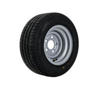 Ruota rinforzata per rimorchio 195/55 R10C 98/96N con cerchio 6Jx10" H2 5x112 ET-4. Solida e adatta a carichi fino a 900 kg.