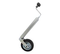 Ruota Rotella di Naso M.Cuscinetto Assiale 150kg 48mm La. Per Rimorchio Caravan