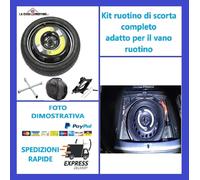 Ruota Ruotino di scorta per la AUDI Q2 fino ad anno 2022 completo sta nel vano