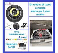 Ruota Ruotino di scorta per la JEEP RENEGADE fino anno 2022 completo nel vano