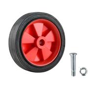 Ruota silenziosa ammortizzante del rullo per compressori d'aria Ruote resistenti alle vibrazioni Installazione facile 5"/6" Sostituzione della ruota del compressore d'aria