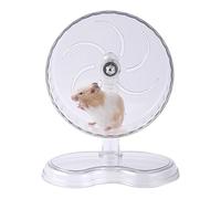 Ruota Silenziosa per Criceti Ruota Silenziosa Da 24 Cm Altezza Regolabile