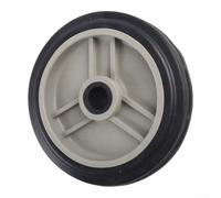 Ruota silenziosa per pompa ad aria, facile da installare con viti (4 | Design silenzioso da 12,7 cm, assorbimento degli urti, facile da installare, include viti, riduce le vibrazioni del rumore