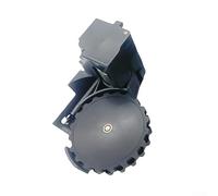 Ruota sinistra destra di ricambio per robot aspirapolvere Roborock S50 S51 S52 S55 C10 E20 E25 E35 accessori per robot aspirapolvere nero maggiore mobilità a basso rumore configurazione semplice (L)