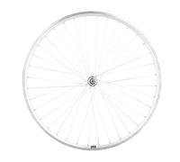Ruota strada 700 con dado asse pieno cerchio argento Mach1 CFX mozzo Velox Urban