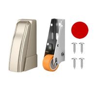 Ruota Supporto Porta - Supporto Scorrevole Anti-cedimento | Ruote | Rullo Di Supporto Per Porta In Legno, Dispositivo Di Sollevamento Di Riparazione Di Cedimenti Porta Supporto Auxil