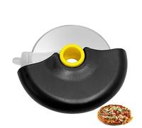 Ruota tagliapizza a rullo rotondo con bordi taglienti | Strumento da cucina resistente alla ruggine per a casa e il campeggio