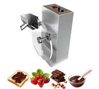 Ruota temperatrice per cioccolato professionale con pentola riscaldante, macchina per la deposizione di cioccolato riscaldato, intervallo di temperatura: 0-95 °C, velocità regolabile, tipo pastic