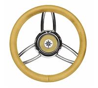 RUOTA TIMONE T26 BEIGE Ø MM.350