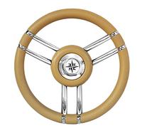 RUOTA TIMONE T27 BEIGE Ø MM.350