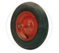 ruota vespa pneumatico per carriola mm 350x80 interasse da mm 110 edilizia