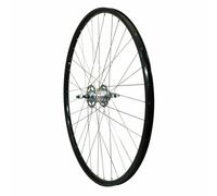 Ruota vtc 700 x 35 - 28" er20 posteriore nera a doppia parete mozzo nexus 3v fre