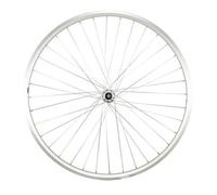 Ruota vtc con bloccaggio a pattino 700 x 35 - 28" er10 argento anteriore doppia