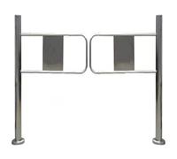 Ruotare la porta di sicurezza, Porta a battente con molla in acciaio inossidabile, chiusura automatica unidirezionale, diverse dimensioni(200cm/79in)