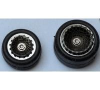 RUOTE 1/43 BBS NIDA con VENTOLONI x PORSCHE 935 19" Renaissance BBS935